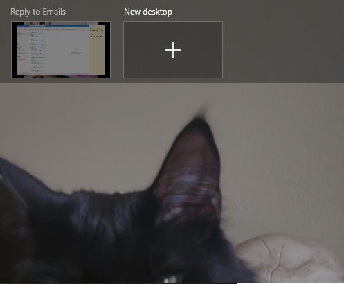 Пошаговый пример создания нового рабочего стола (шаг 1)