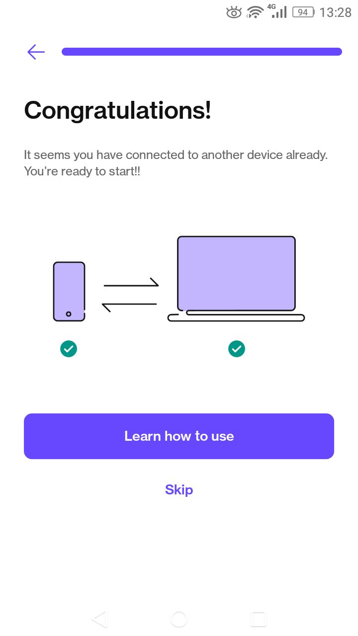 Clipt — подключённые устройства