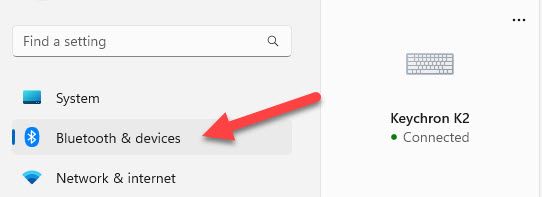 Перейдите в раздел Bluetooth на ПК.