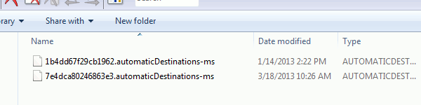 Respaldar y restaurar Jump Lists en Windows