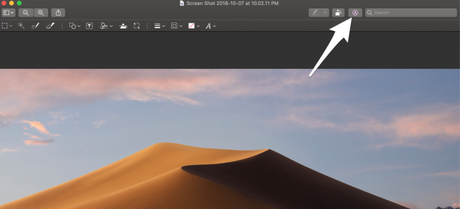 Кнопка редактирования в Preview для внесения правок