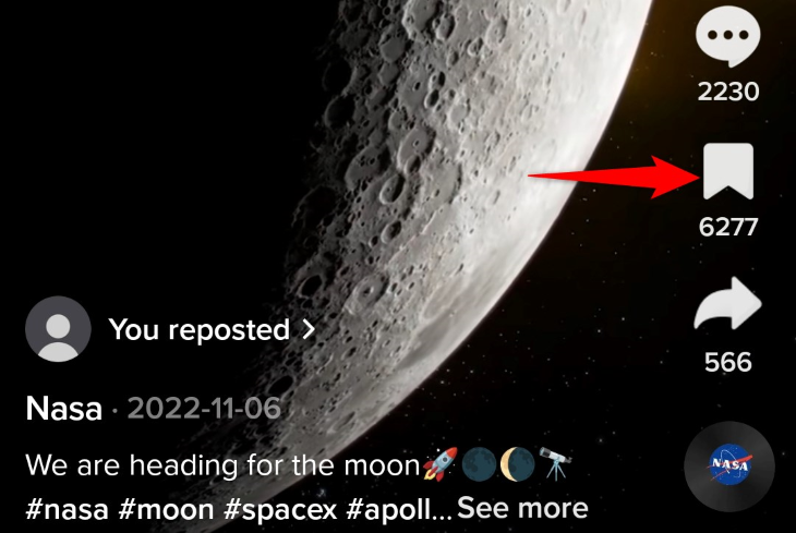 Видео удалено из Избранного — иконка неактивна