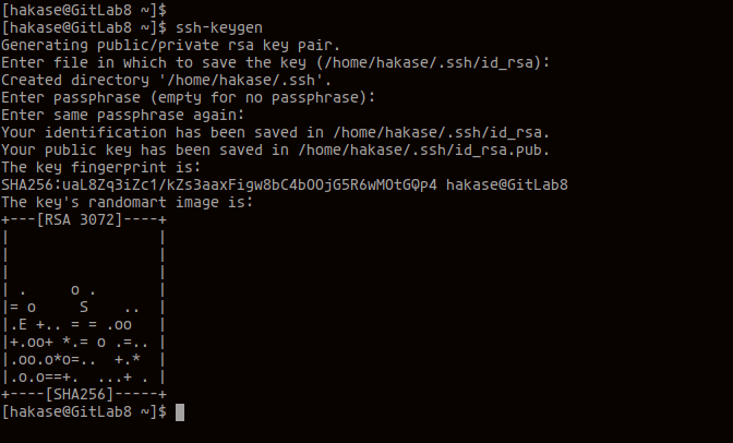 Генерация SSH-ключа