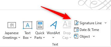 Подпись в Word, Excel и PowerPoint