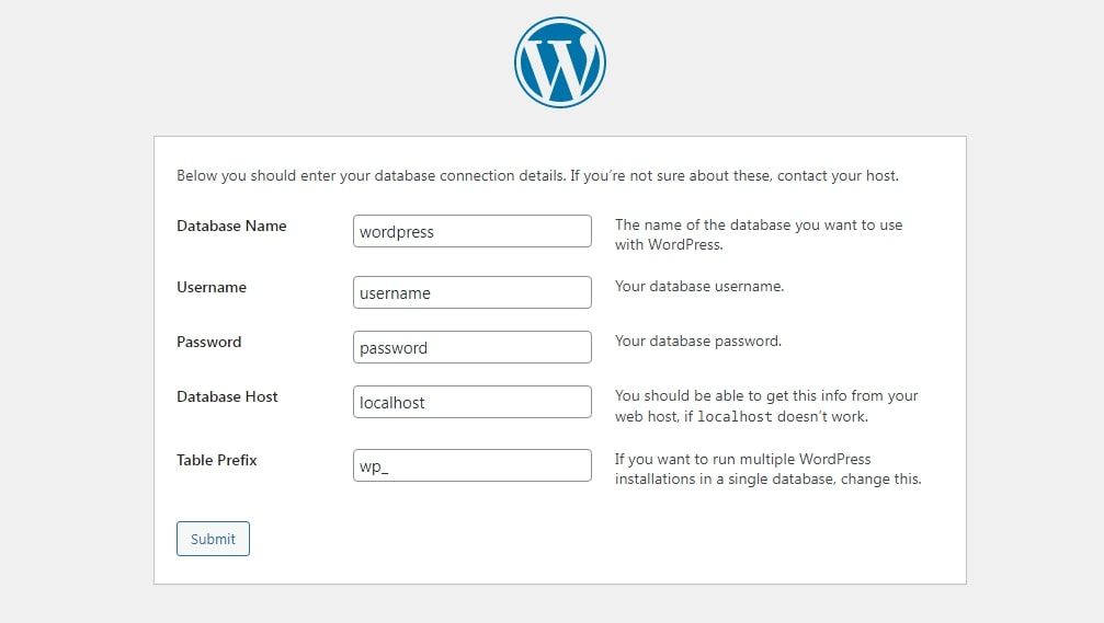 Скриншот процесса установки через Duplicator