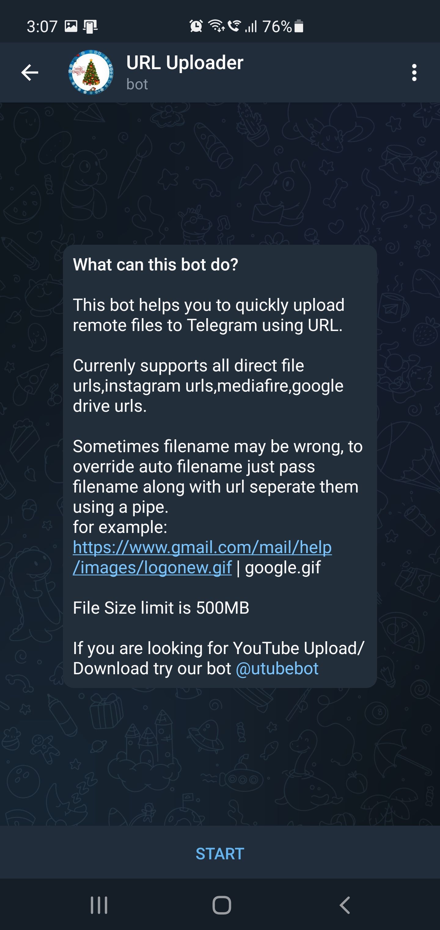 Отправка magnet‑ссылки в URL Uploader бота Telegram