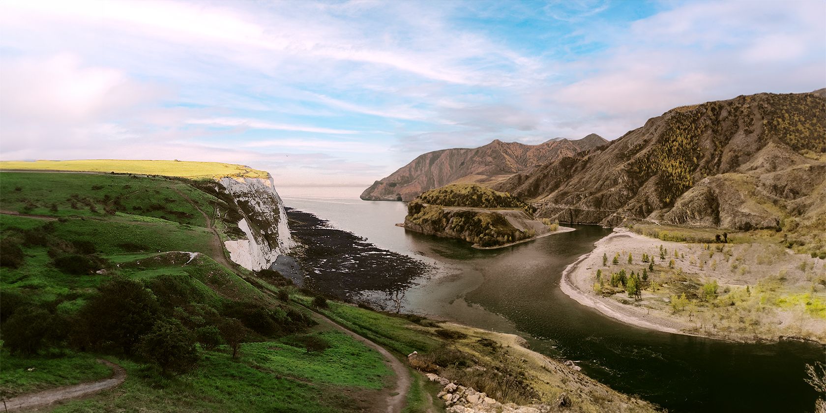 Объединение фото в Photoshop Beta