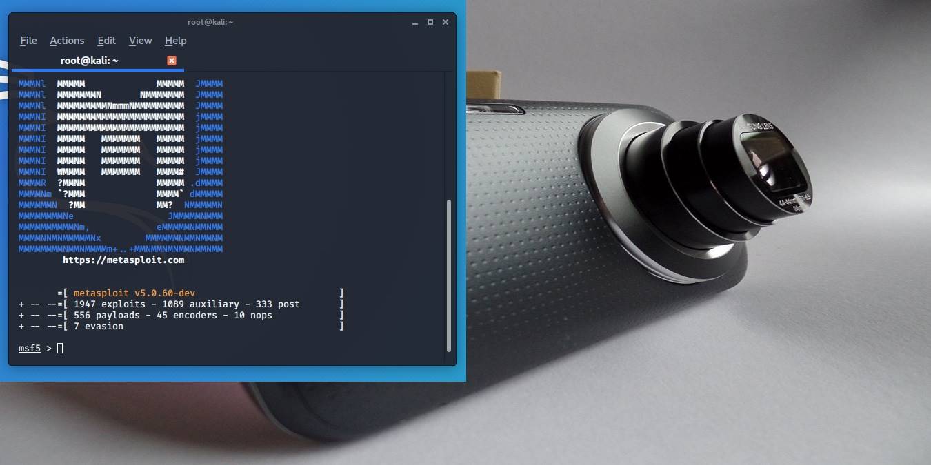 Проверка камеры Android с Kali Linux
