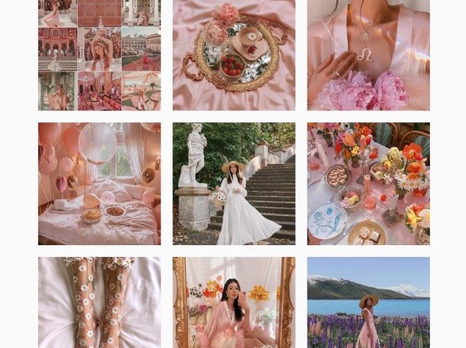 Уникальный стиль профиля Instagram