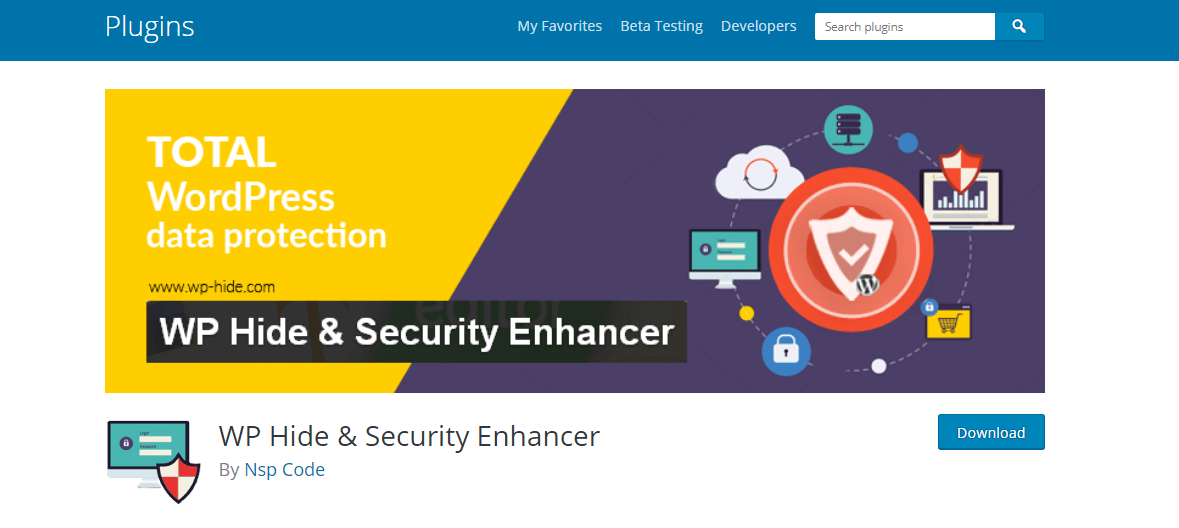 Интерфейс плагина WP Hide & Security Enhancer с опциями фильтрации маршрутов