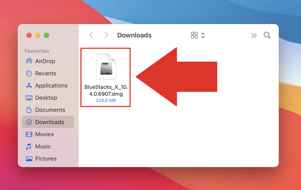 Установить BlueStacks на Mac