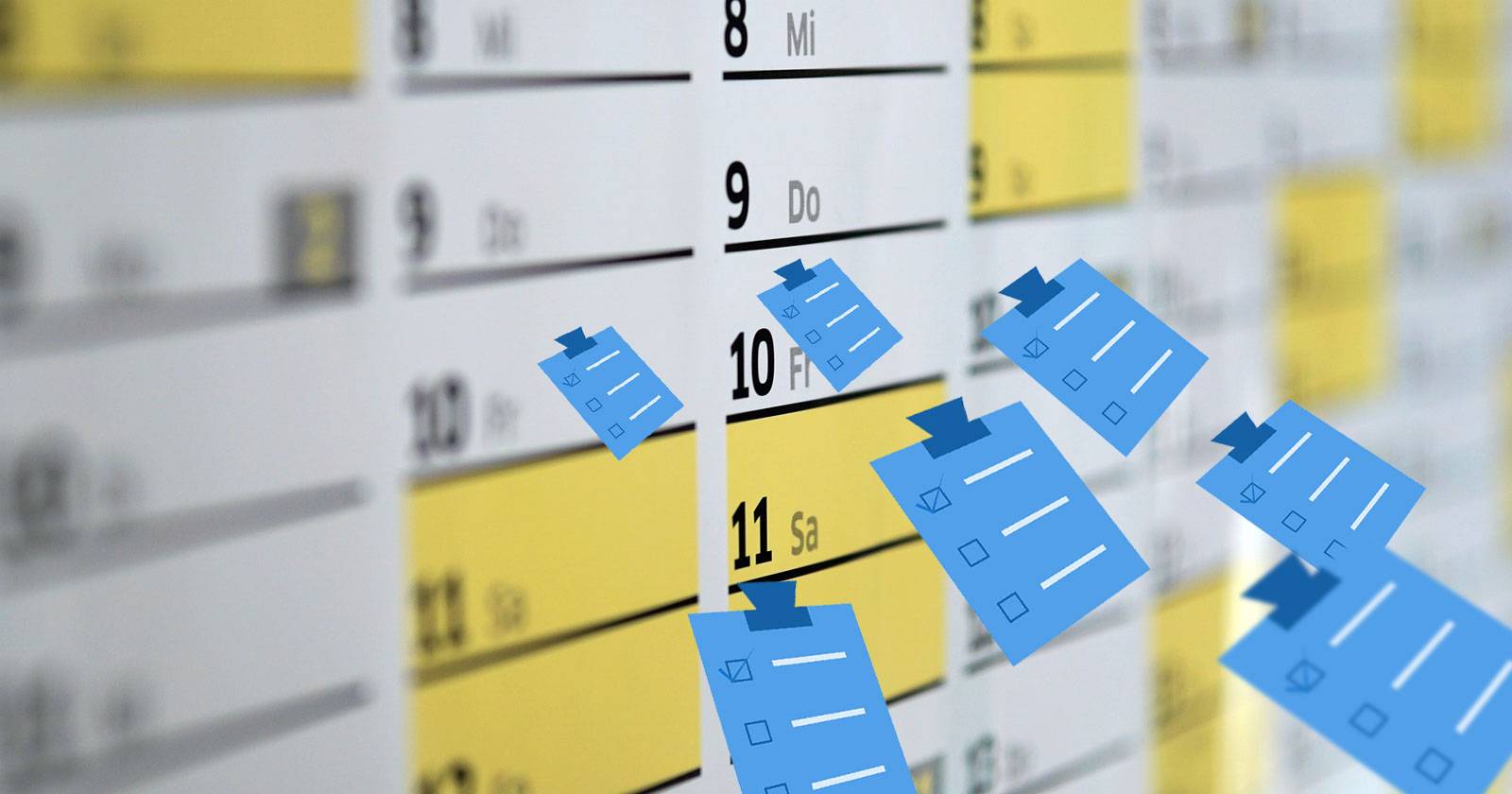 Календарь Google и список задач на экране компьютера