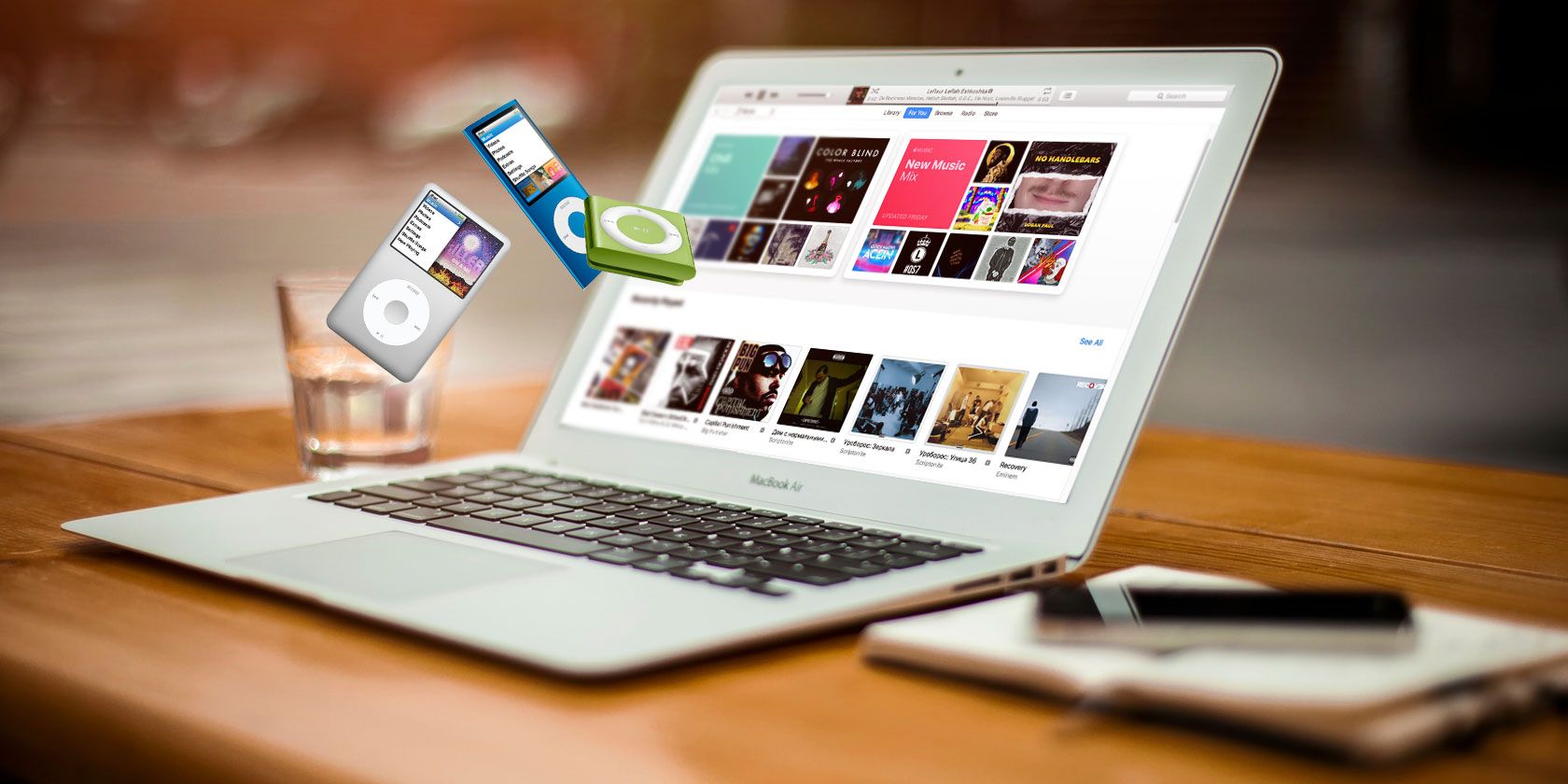 Перенос музыки с iPod на компьютер