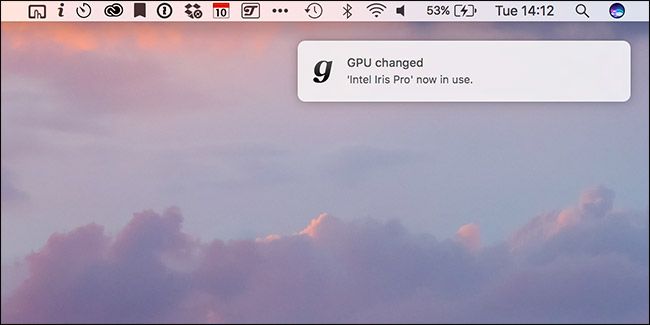 Запуск gfxCardStatus в строке меню