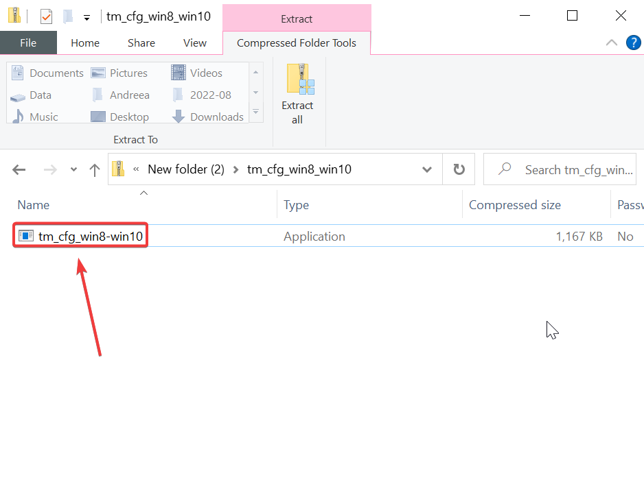 Нажмите на файл установки, чтобы запустить мастер