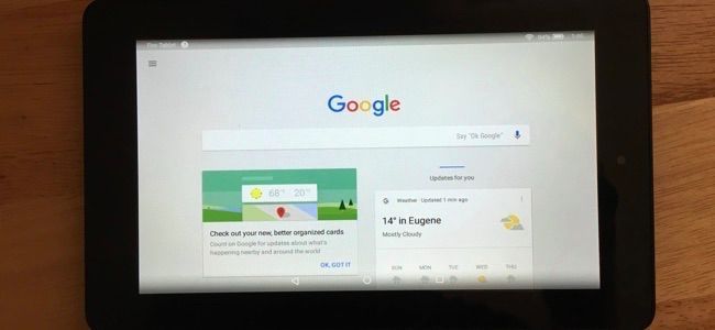 Google на Amazon Fire: Gmail, YouTube, Maps