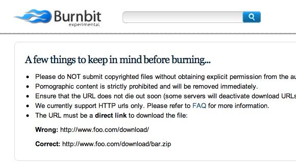 Сообщение об ошибке при невалидной временной ссылке