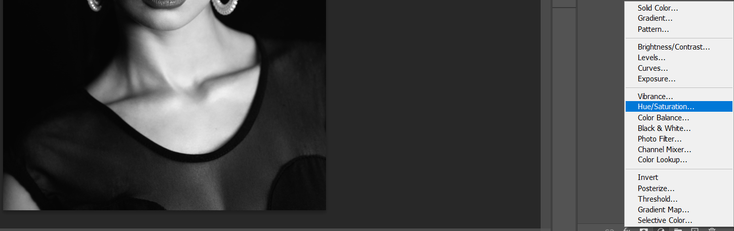 Слой Hue/Saturation для выборочной корректировки