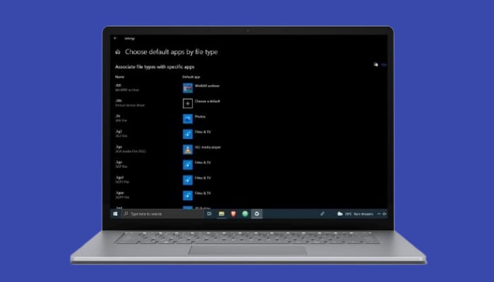 Как изменить ассоциации файлов в Windows 10