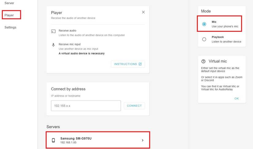 Смартфон как микрофон для Windows
