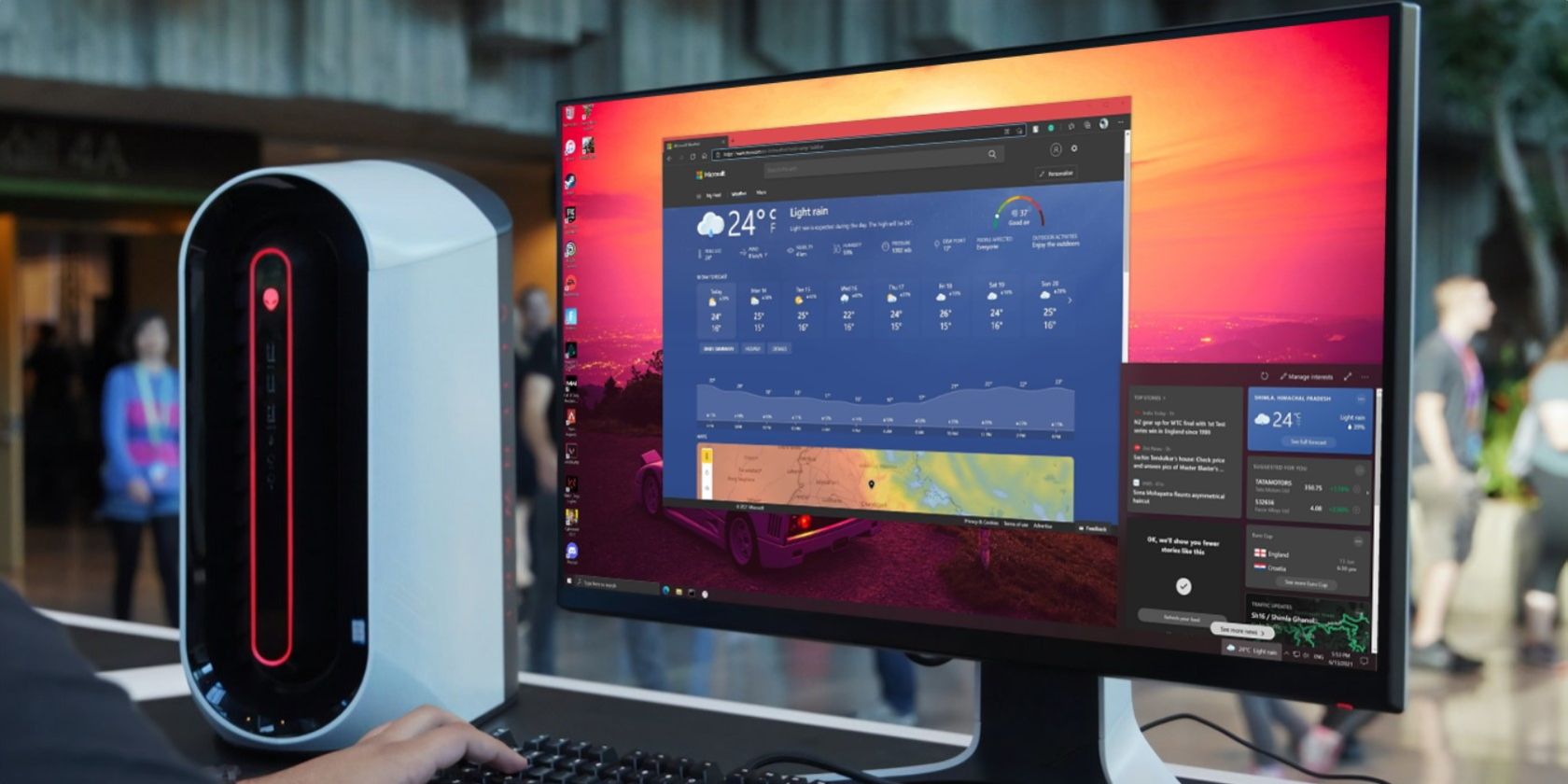 Как отключить News and Interests в Windows 10