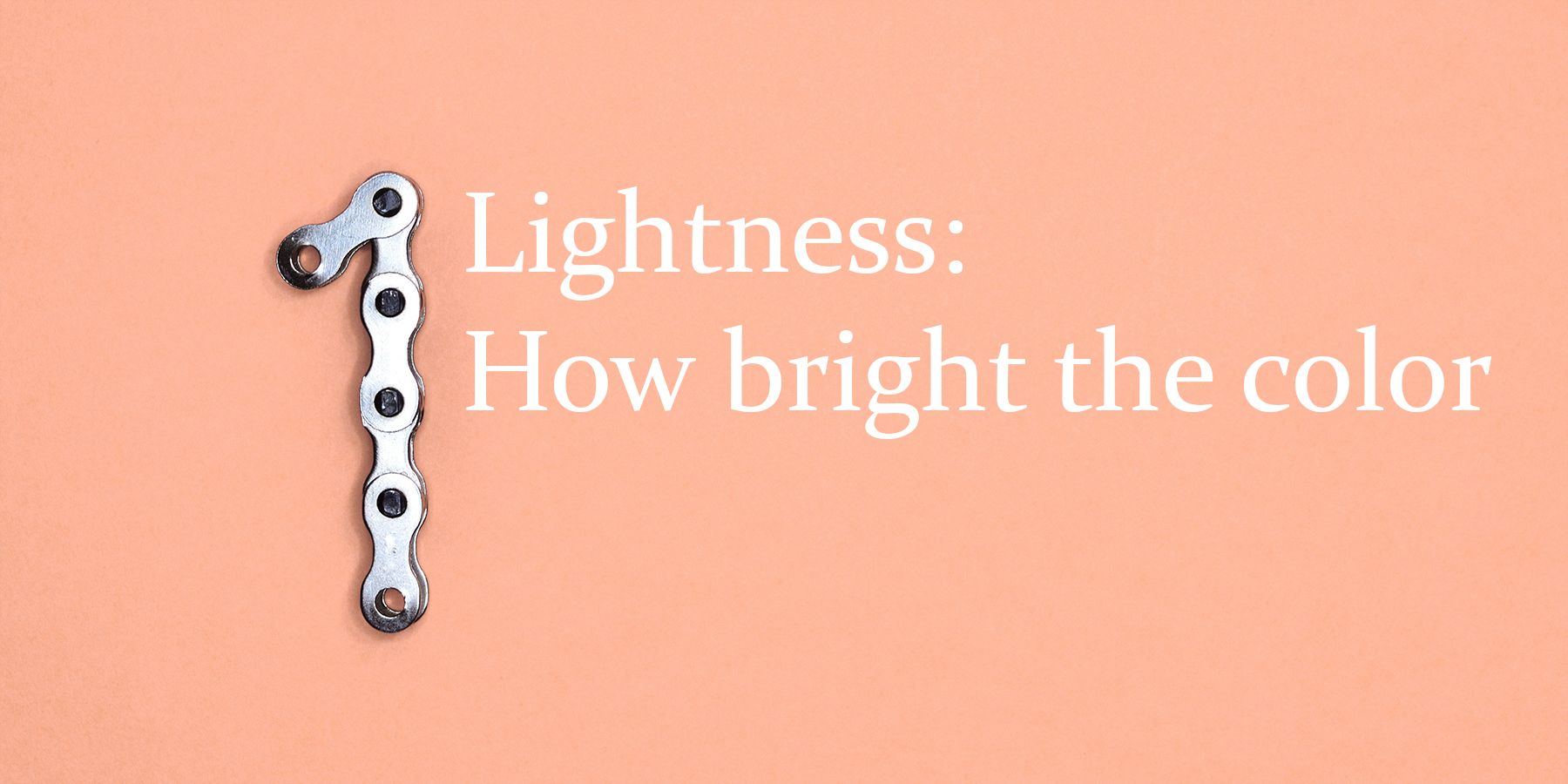 Схема: Lightness — яркость цвета