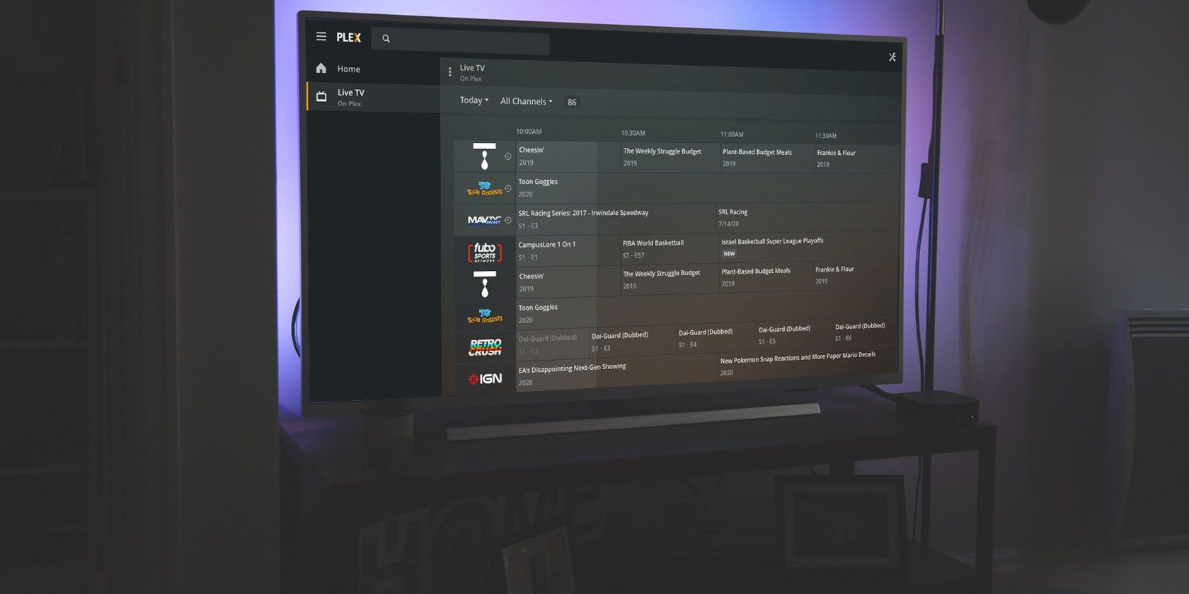 Plex Live TV — как смотреть бесплатное ТВ