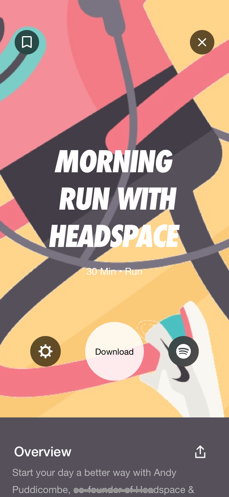 Guided run с утренней мотивацией