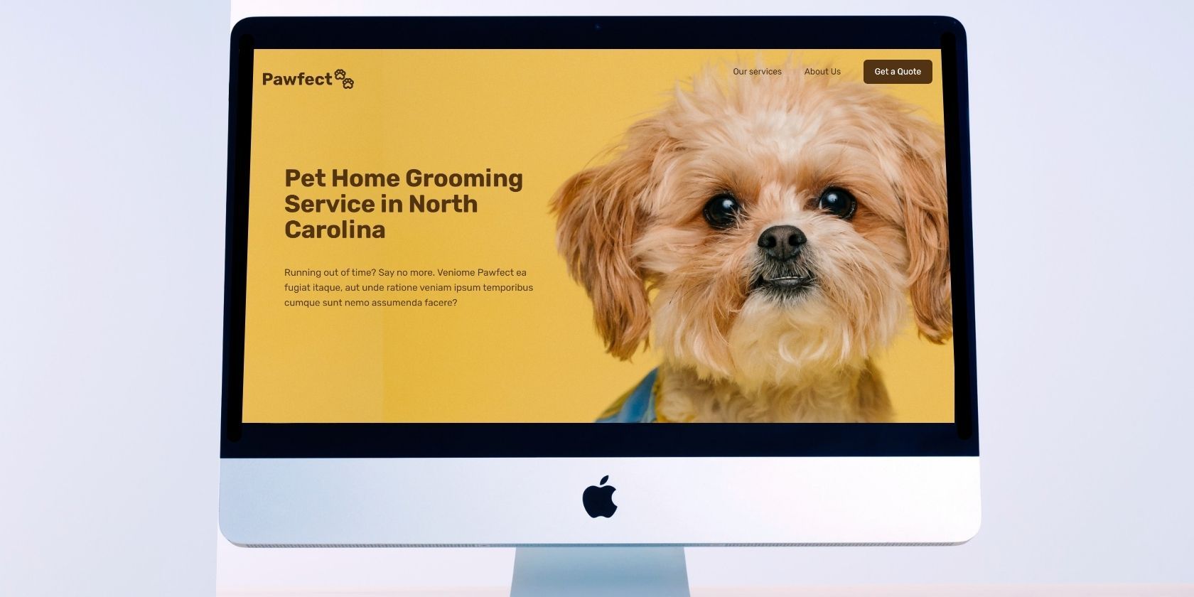 Pawfect — сайт на HTML и CSS