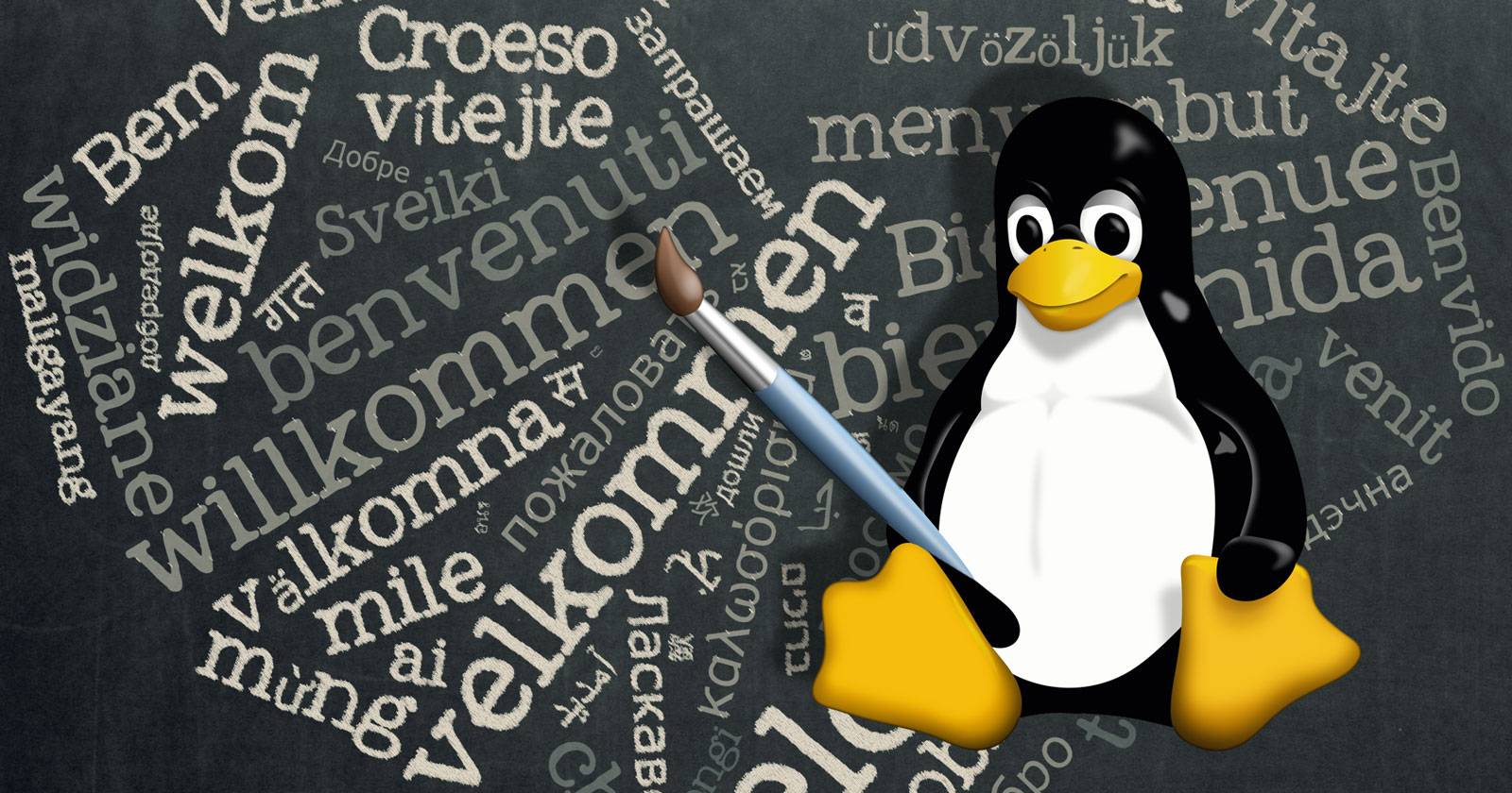 Как вводить текст на другом языке в Linux