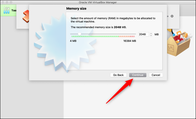 Настройка памяти для VM