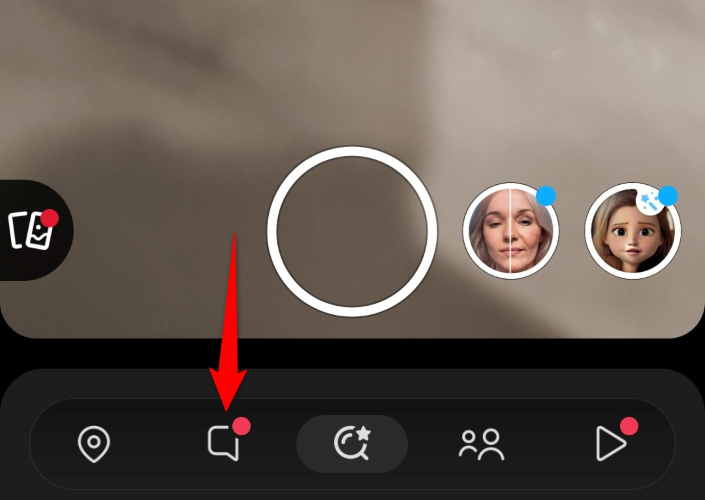 Удалить и открепить My AI в Snapchat