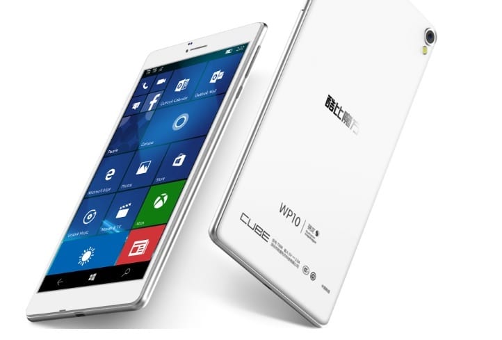 Обновить Cube WP10 до Anniversary Update