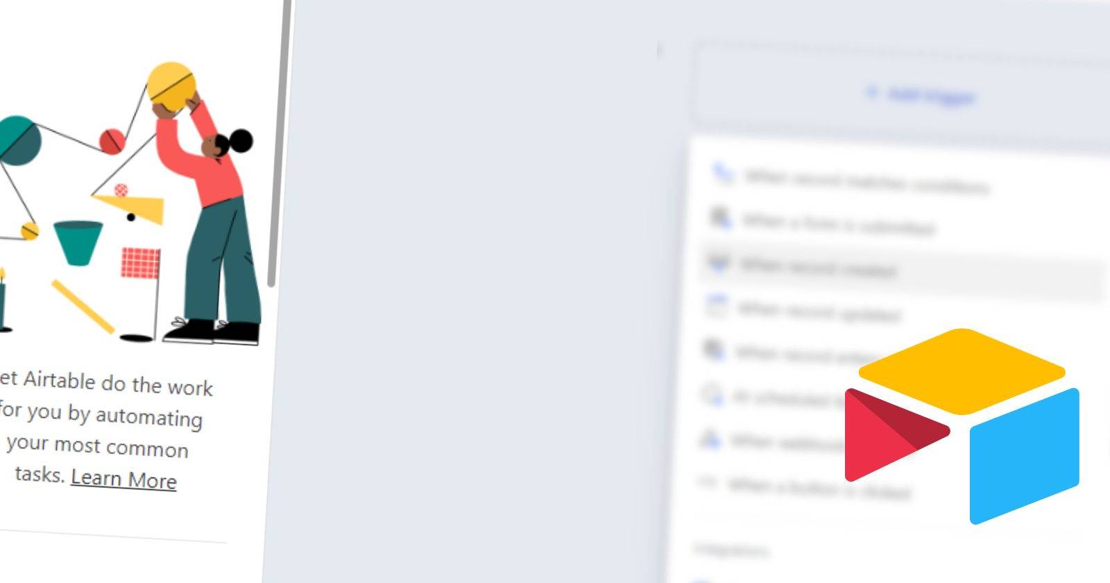 Airtable автоматизации: что можно настроить бесплатно