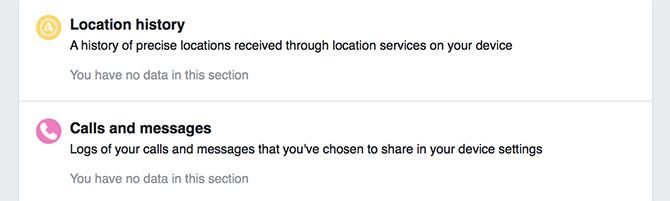 Экспорт локальных данных и истории звонков