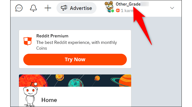 Как сменить имя пользователя на Reddit