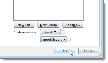 Закрытие диалога Параметры Word