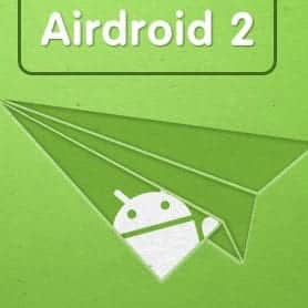 Интерфейс AirDroid: подключение к локальной сети и адрес сервера