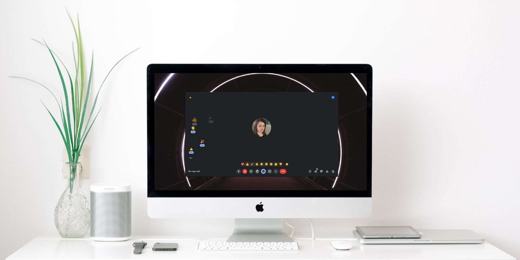 Реакции в Google Meet: как использовать и настроить