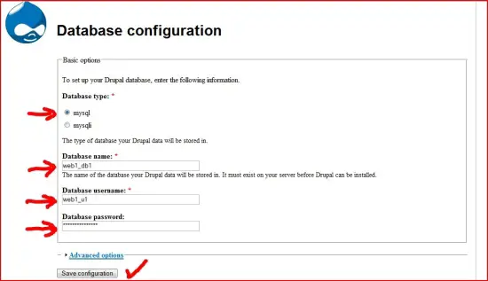 Установка Drupal 5.6 на Debian с ISPConfig