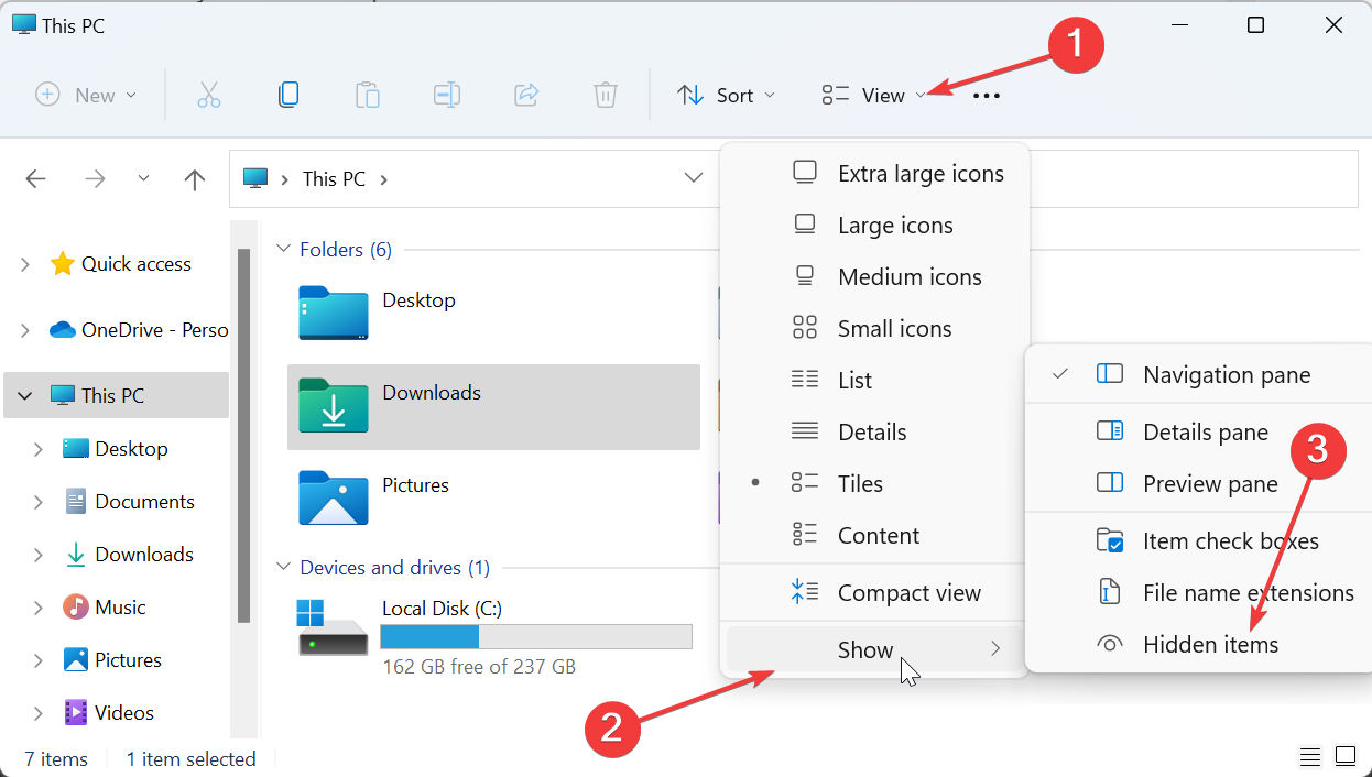 Не удалось установить место сохранения по умолчанию