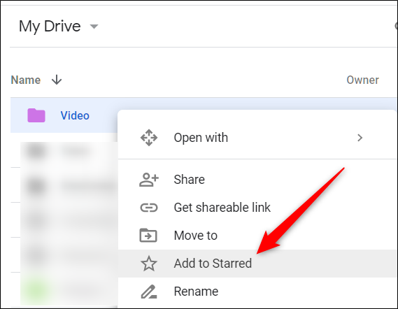 Щёлкните правой кнопкой по файлу/папке и выберите «Добавить в избранное».