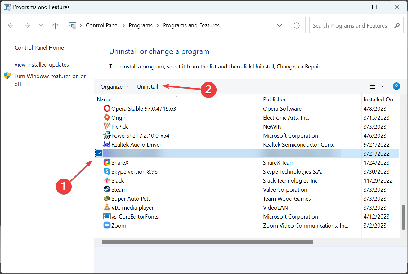 uninstall program to fix rbxfpsunlocker.dll