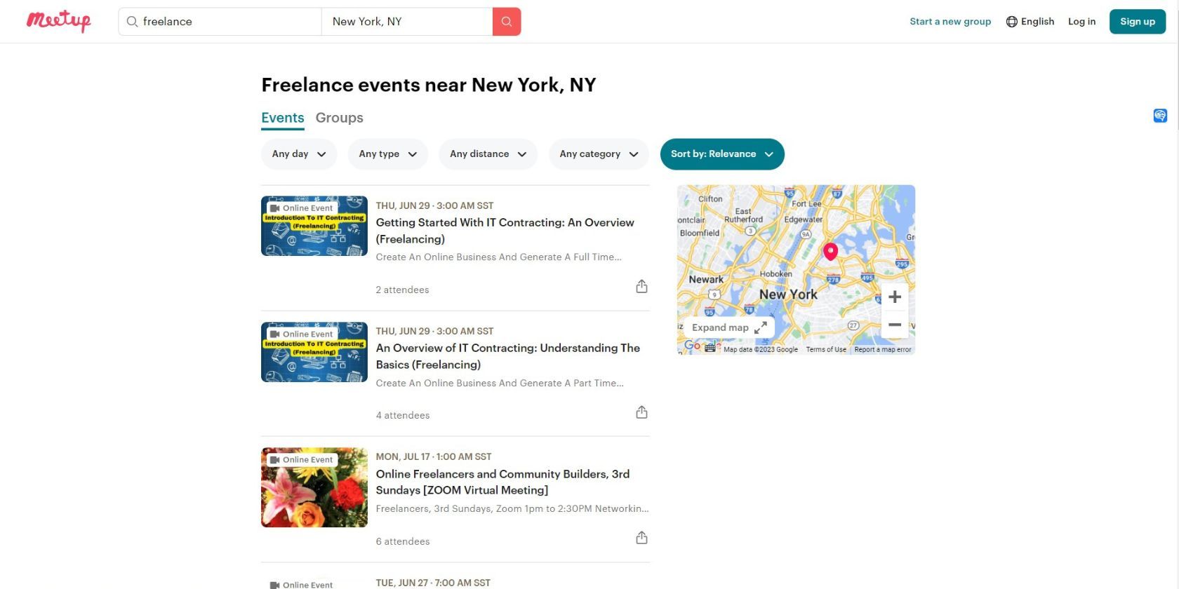 встречи фрилансеров на мероприятии