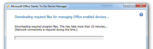 Выбор диска для установки Office на USB