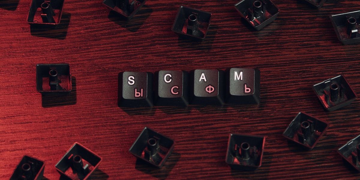 Computer keys spelling the word