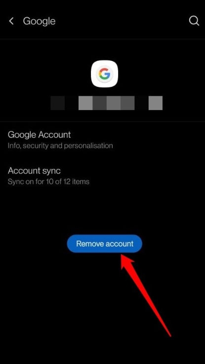 Sign Out of the Play Store - Google Play Error 492