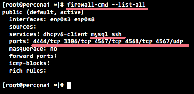 Percona XtraDB Cluster на CentOS 7 — установка