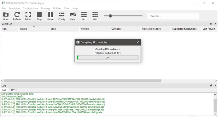 Ps3 On The Pc With Rpcs3 Compiling More Ppu Modules