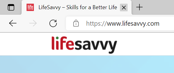 Вкладка Edge с открытым контекстным меню